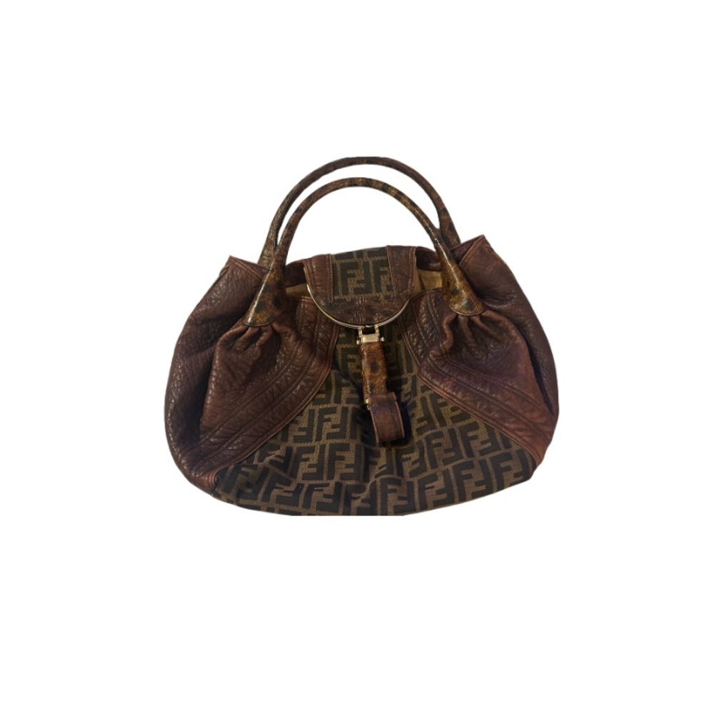 Fendi Brown Monogram Tote Bag